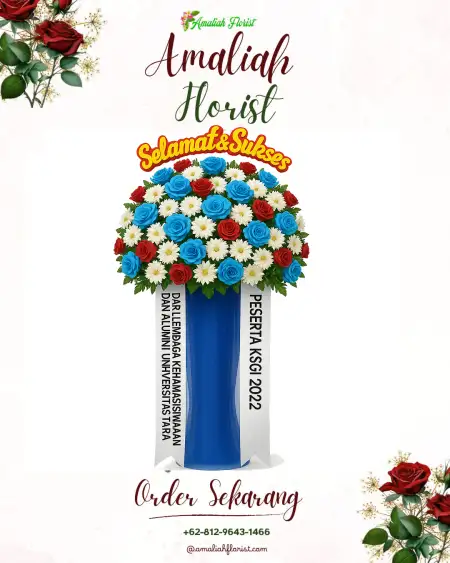 Standing Flowers Melayu Kota Piring